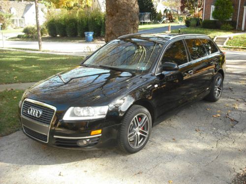 No reserve  2006 audi a6 quattro avant wagon 4-door 3.2l