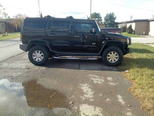 2003 black hummer h2 64000 miles great truck