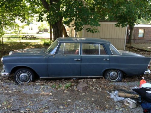 1964 mercedes-benz 190 d,  all orignial, clear title grey leather interior rare