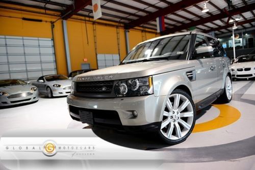 10 range rover sport hse 4wd harman kardon nav cam dvd keyless stormers roof