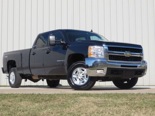 08 k2500hd (ltz) 6.6 duramax 6spd allison 4wd lwb b&amp;w michelin sensors heated tx