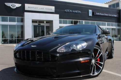 2012 aston martin dbs ultimate #86 of 100 carbon black 1-owner