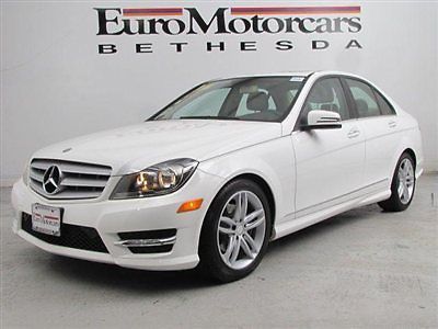 C250 mercedes white navigation keyless camera sport warranty dealer best deal 13