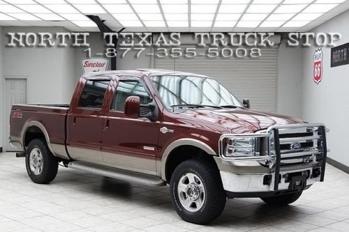 2005 ford f250 diesel 4x4 king ranch sunroof heated leather 1 texas owner