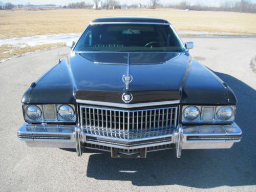 1973 cadillac fleetwood 75 limousine 4-door 7.7l