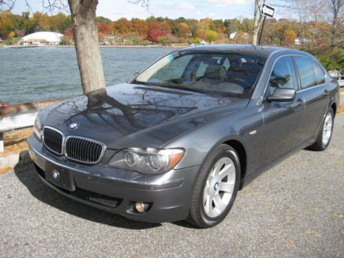 2007 bmw 750li nav sport pkg fully  loaded sunroof 7 series