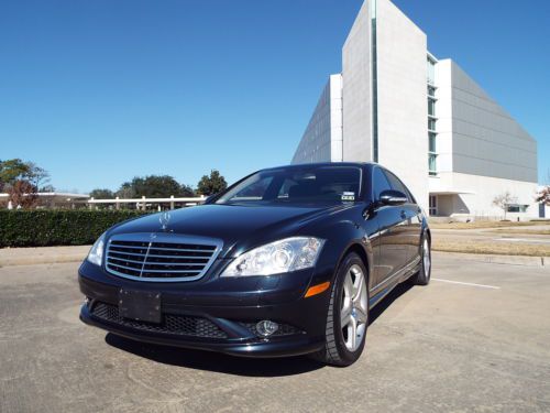 2007 mercedes benz s550 clean carfax dealer serviced loaded smoke free!!!