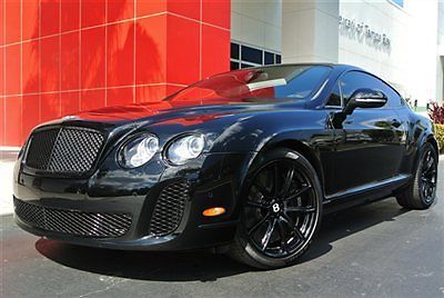 2011 bentley continental supersports gt - 13k miles - comfort+cam pack - custom