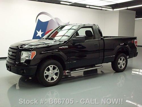 2009 ford f-150 stx regular cab 4.6l v8 side steps 64k texas direct auto