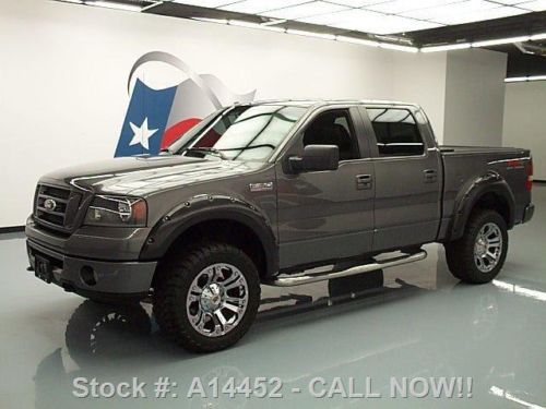 2008 ford f150 fx4 crew 4x4 nav rear cam 20&#034; wheels 79k texas direct auto