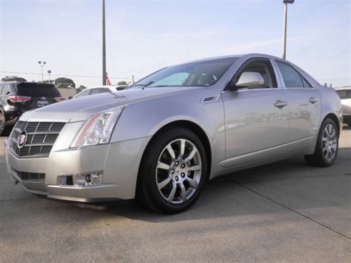 2008 cadillac cts performance pkg!  v6 w/304 hp, sport wheels! fog lights &amp; more