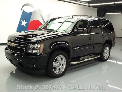 2012 chevy tahoe lt leather sunroof nav dvd 20&#039;s 34k mi texas direct auto