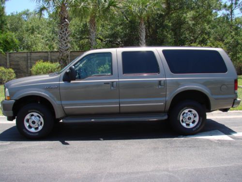 &#039;03 ford excursion limited 7.3 powerstoke 4x4 clean florida truck