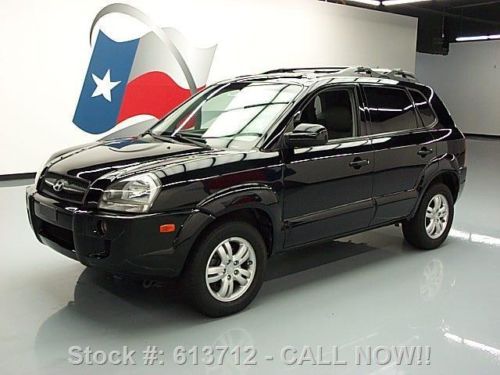 2007 hyundai tucson ltd v6 leather cd audio only 64k mi texas direct auto