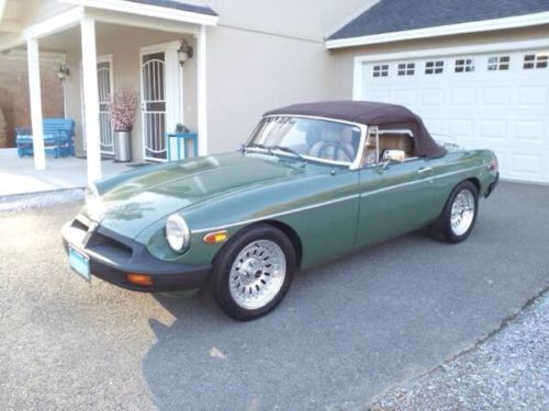 Mg mgb convertible 1976 restored new engine etter ten new