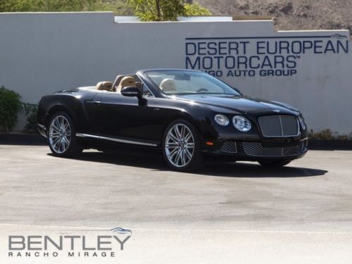 2014 bentley continental gt speed convertible cab beluga 21 wheel chestnut