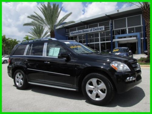 11 certified obsidian black gl-450 4-matic 4.7l awd 7-passenger suv *navigation