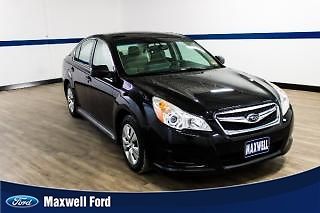 10 subaru legacy sedan, 2.5l 4 cyl, auto, cloth, pwr equip, cruise, 1 owner!