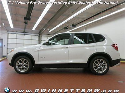 Xdrive35i low miles 4 dr automatic gasoline 3.0l straight 6 cyl alpine white