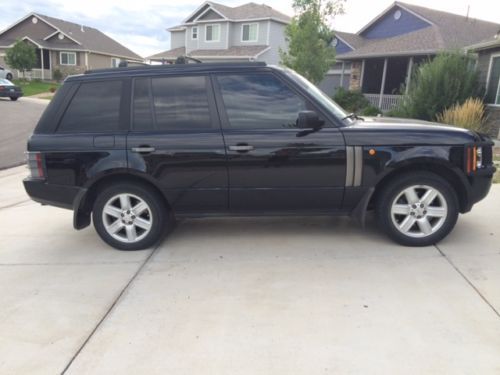 Range rover, 2004, used, black, v8, all wheel drive