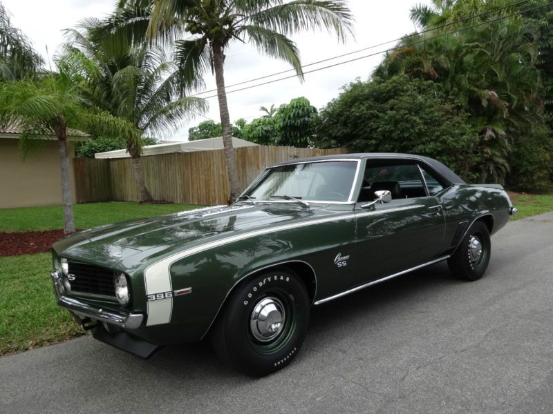 1969 chevrolet camaro ss396 l-89