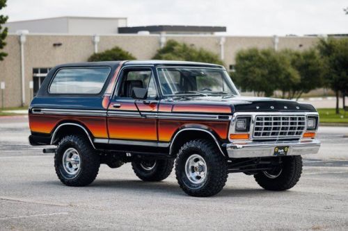 1979 ford bronco trail special 5.0l  coyote restomod