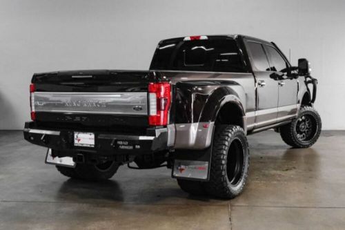 2018 ford f-350 king ranch 4&#034; lift 22&#034; american force rims 33&#034; ats