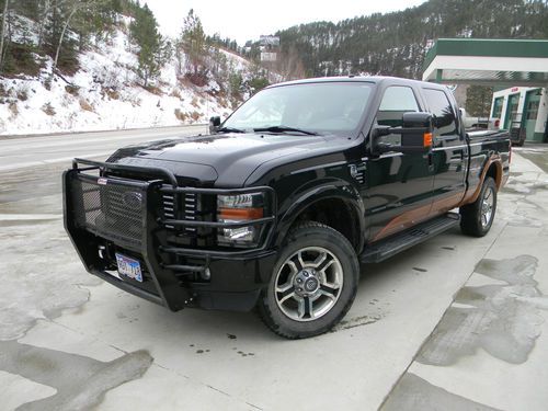 2008 ford f250 super duty hd harley davidson special edition 4x4 crew 4 door