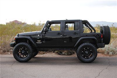 Lifted 2007 jeep wrangler unlimited sahara 4x4...lifted jeep wrangler sahara