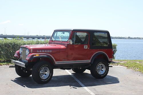 1982 original jeep cj 7 laredo, not restored - immaculate shape - original paint