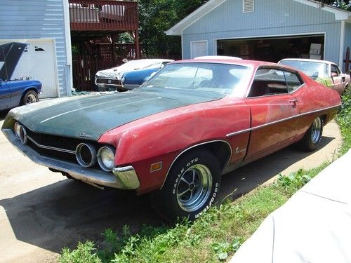 1970 ford torino cobra n-code 429-4v c6 automatic rare original cobra