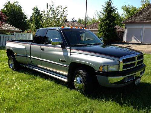 1997 dodge ram slt ext cab 3500 cummins diesel only 12,537 original miles