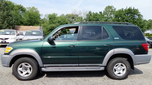 2002 toyota sequoia sr5 4x4,serviced,runs great,no reserve.