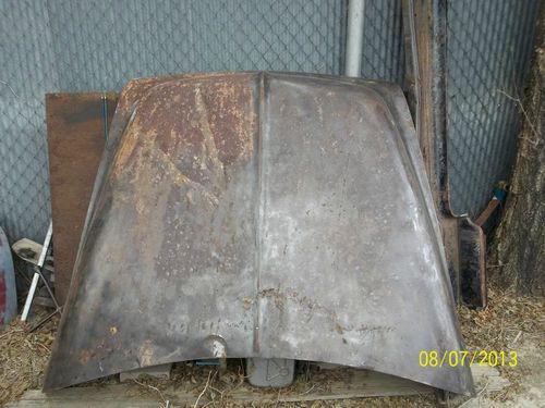 1955 ford truck hood