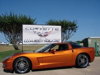 2007 orange coupe 3lt z06 chromes!!