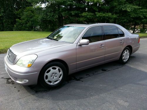 2001 lexus ls430... no reserve