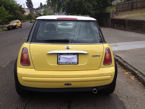 Purchase used 2004 Yellow MINI Cooper - Only 19,000 Miles! in Petaluma ...