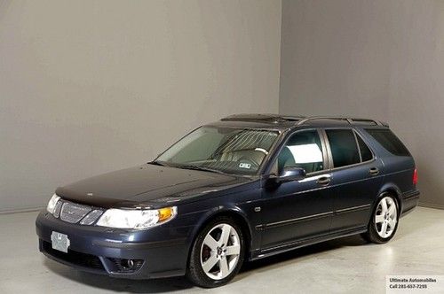 2005 saab 9-5 aero wagon sunroof xenons leather heat/cool seats 70k miles pdc !