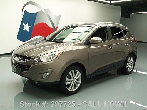 2011 hyundai tucson ltd htd leather alloy wheels 34k mi texas direct auto