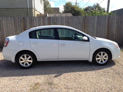 2008 nissan sentra  s cvt (2.0 l) white