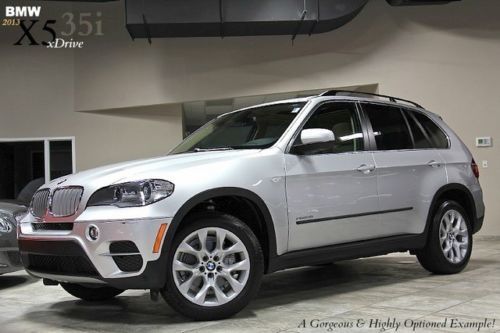 2013 bmw x5 xdrive 35i $60k + msrp panoramic roof convenience package loaded wow