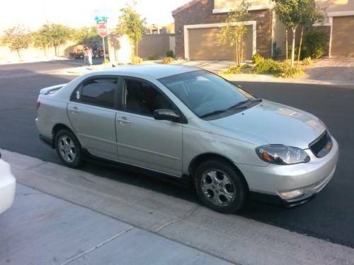 2003 toyota corolla s sport