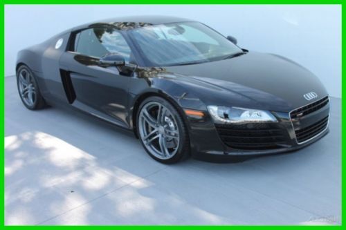 2012 audi r8 6 speed 4.2l v8 with nav/ htd sts/ bang&amp;olufsen/carbon fiber blades