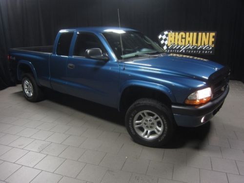 2003 dodge dakota v6, selectable 4x4, crew cab, ** no reserve **