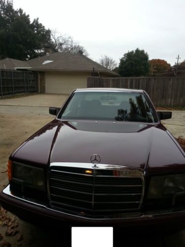 1989 mercedes benz 300se in pristine original  condition