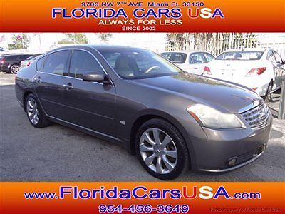 Infiniti m35 4 dr sedan automatic gasoline 3.5l v6 pfi dohc 24v great condition