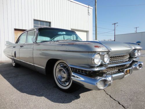 1959 cadillac fleetwood!! correct original california black plate car!!