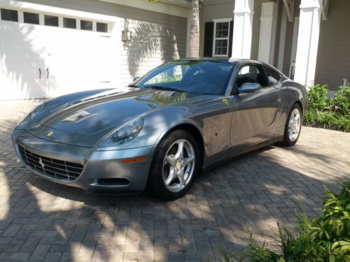 Ferrari 612 scaglietti - two owner - major service just completed - titanio/nero