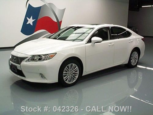 2013 lexus es350 luxury leather sunroof nav rear cam 7k texas direct auto