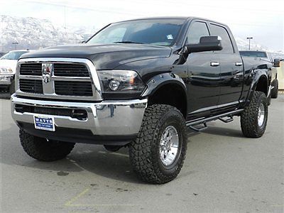 Dodge ram crew cab 4x4 cummins diesel custom lift wheels tires auto tow